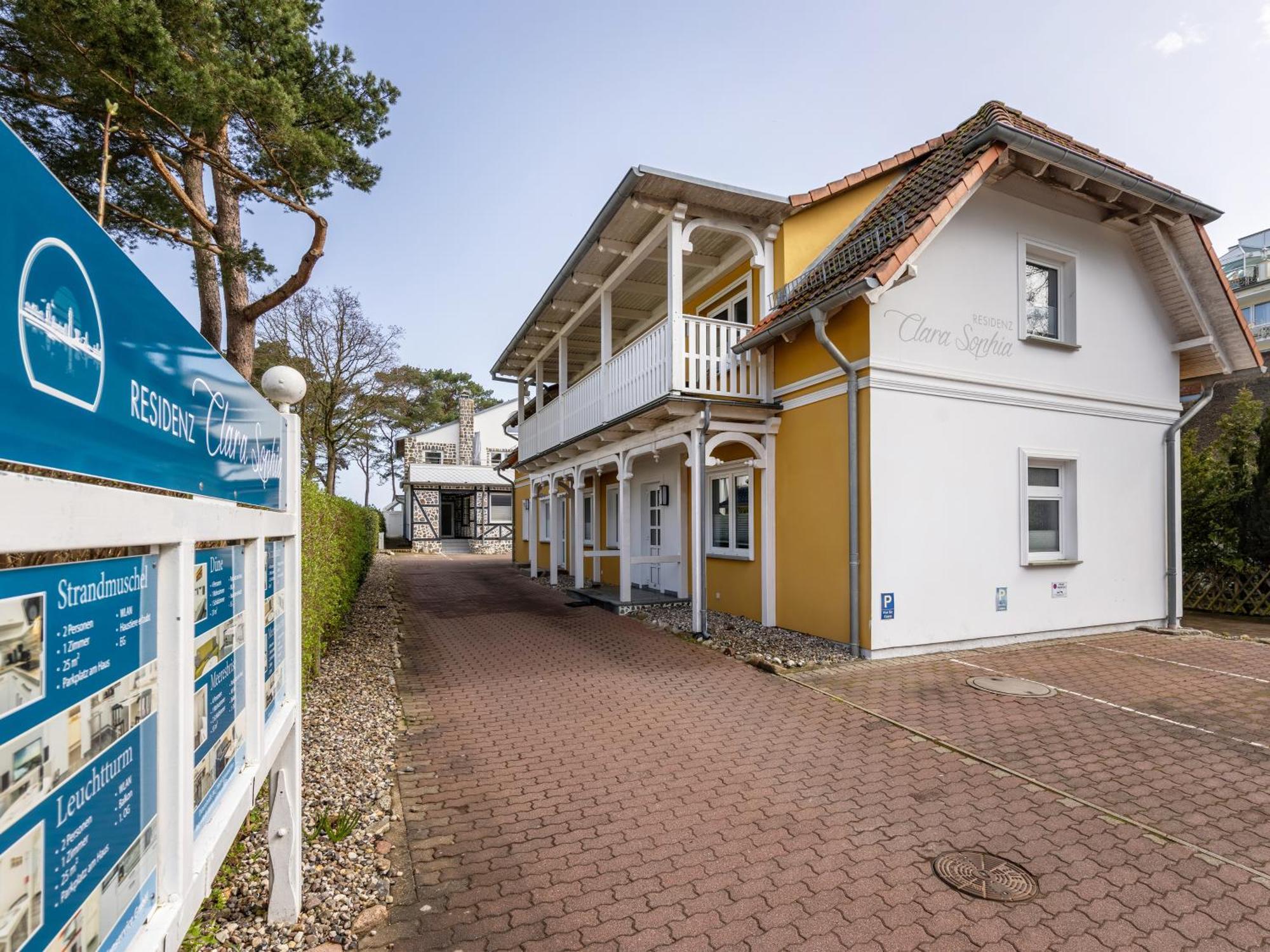 Ferienwohnung Duene In Der Residenz Clara Sophia Binz Exteriör bild